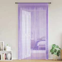 Zavjese od špage 2 kom. ljubičaste 100x250 cm