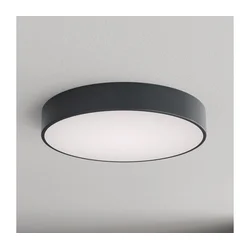 Brilagi - Stropno svetlo za kupatilo CLARE 4xE27/24W/230V prečnik 50 cm antracit IP54