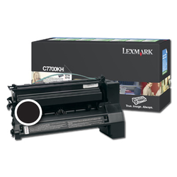C7700KH - Lexmark Toner, Black, 10.000 pages