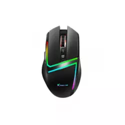 XTRIKE Miš USB GM414 7D gejmerski sa RGB pozadinskim osvetljenjem 6400dpi crni