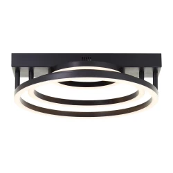 Brilliant - LED prigušiva plafonska svetiljka PEDLEY LED/36W/230V crna