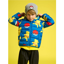Sinsay - Prošivena jakna Pokemon - mid blue
