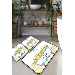 Lessentiel Maison Set 3 prostirke za kupatilo Šareni