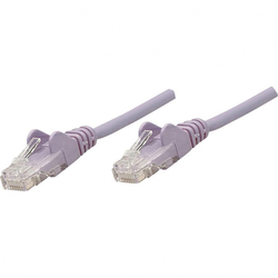 Intellinet RJ45 mrežni priključni kabel CAT 5e SF/UTP [1x RJ45-utikač - 1x RJ45-utikač] 2 m lila, Intellinet