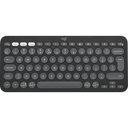 Logitech K380s Pebble Keys 2 - Bluetooth tipkovnica - grafitna - US