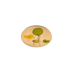 Rabalux Dečija plafonjera Froggo, LED, 24W, 3000K, 37.5cm