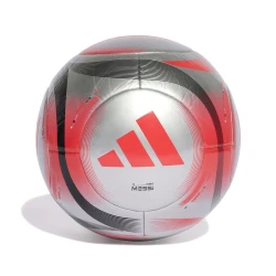 Adidas Fudbalska lopta Messi Clb, JI8291, Srebrno-Crvena