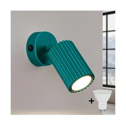 Brilagi - LED zidno spot svetlo CRESTO 1xGU10/10W/230V tirkizna