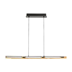 RABALUX LED Luster Remiel crna