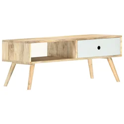 Stolić za kavu 90 x 50 x 40 cm od masivnog drva manga