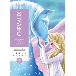 Coloriages mysteres Disney - Chevaux