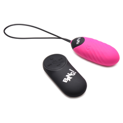 Bang! Swirl Egg 28X Silicone with Remote Pink