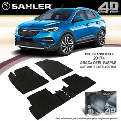 Sahler Gumene patosnice 4.5D za Opel Grandland-X 2017-2023