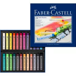 Suhi pasteli Gofa - set 24 barv (Faber Castell - Suhi pasteli)