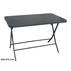 Sklopivi stakleni sto Erik/ 110 x 70 x 72 cm