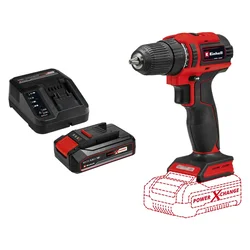 EINHELL TE-CD 18/40 Li BL - Solo/ Akumulatorska bušilica + Power-X-Change 18V 2/5Ah punjač i baterija