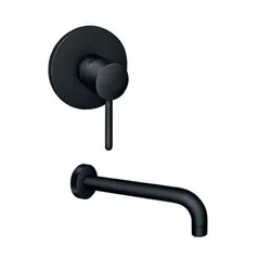 Česma Dark za lavabo sa izlivom 230mm Rosan