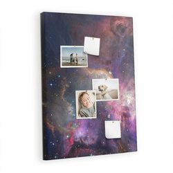 tulup.si Slika na pluti Galaxy kosmos 70x100 cm Kovinski zatiči