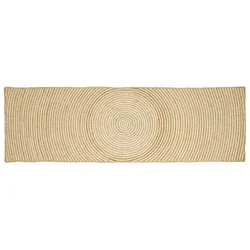 Tepisi za područja Bijela 80 x 250 cm Juta