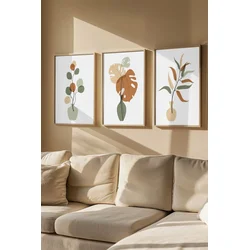 Wallity slika 3Dartsoho94, 3 dijela, 33 x 48 cm