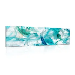 Slika zelena peresa - 90x30