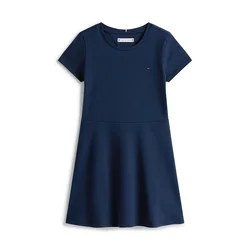 TOMMY HILFIGER Obleka Essential nočno modra
