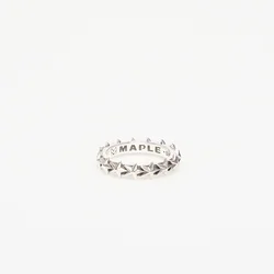 Prstan MAPLE Star Ring Silver 925 12