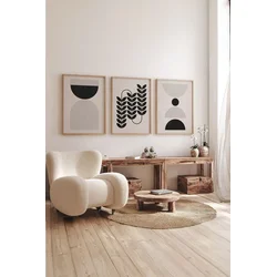 Wallity Slika 3Dartsoho74, 3 dela, 33 x 48 cm