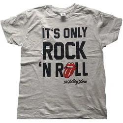 The Rolling Stones Majica Its Only Rock N Roll Unisex Grey L