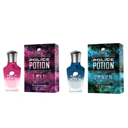 POLICE POTION POWER FOR HIM EDPV 30ML+ GRATIS PARFEM POTION LOVE FOR HER EDPV 30ML
