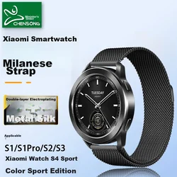 Chensong Zamenska narukvica za pametni sat za Xiaomi Watch, Crna