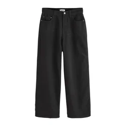 Next Kavbojke črn denim