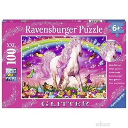 Ravensburger Puzzle Konj sa šljokicama, 100 delova