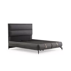 HANAH HOME Krevet Rise 100 x 200 Dark Grey