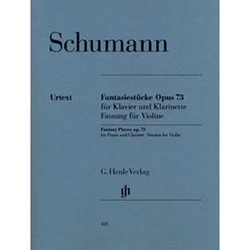 SCHUMANN:FANTASY PIECES OP.73 FOR VIOLIN