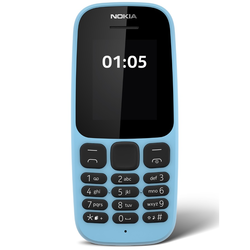 NOKIA mobilni telefon 105 (2017), (Dual SIM), moder