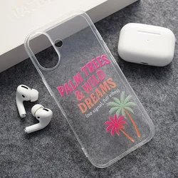 Maskica za iPhone 17 Nanobit Print Palm Trees