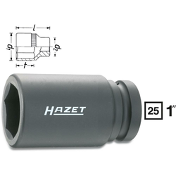 Hazet Vanjski šesterokutni snažni nasadni ključ 36 mm 1 (25 mm) dimenzija proizvoda, dužina 110 mm Hazet 1100SLG-36