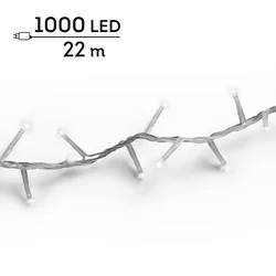 Lumineo LED lampice za jelku Compact Soft Glow Twinkle, 1000 lampica, 22 m, Bele