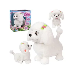 sarcia.eu Puppy Luv - Interaktivni pes pudelj, plišast pes Lily 2+