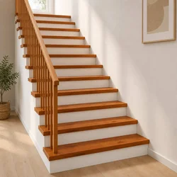vidaXL Stopnice 8 kos 80 x 30 x 2 cm Rjava Masivno hrastovo les