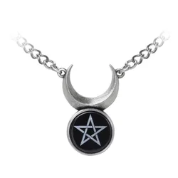 Ogrlica z obeskom ALCHEMY GOTHIC - Sin-Horned God - Kositer - P911