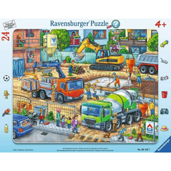 Ravensburger puzzle (slagalice) - Dešavanje na gradilištu