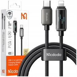 Mcdodo Polnilni kabel MCDODO USB-C Lightning Fast Charging za iPhone 1M LED