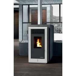 KARMEK ONE peč na pelete Bilbao S1 9.55 kW - bela