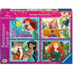 RAVENSBURGER Disneyjeve princese Puzzle 4x42 kosov