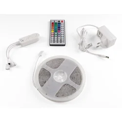 Avide LED traka sa daljinskim upravljačem,RGB,16W,12V,5 met.,WiFi - ALSB5050RGBTUYA44-5M
