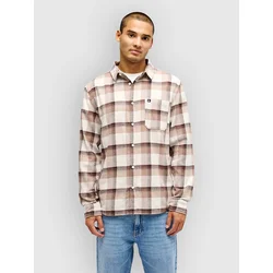 Quiksilver Motherfly Plaid Shirt pine bark motherfly