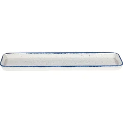 CHURCHILL Stonecast Hints Buffet Indigo Blue servirna skleda, dolžina: 530 mm (4 kos)