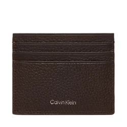Calvin Klein Etui za kreditne kartice LV04D1060G Temno rjava
